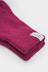 Anita Women's Recycled Cashmere Gloves – Pink | Rifò