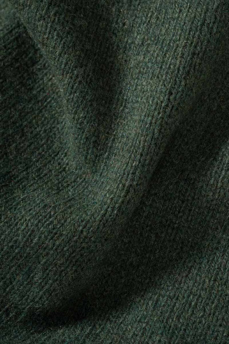 Romeo Men's Recycled Cashmere Crewneck Sweater – Chard Green | Rifò