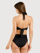 Bikini Top Gullholma Schwarz | Dedicated