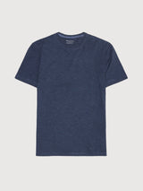 T-Shirt Slub Blu Uomo | Knowledge Cotton Apparel