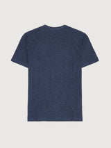 T-Shirt Slub Blu Uomo | Knowledge Cotton Apparel