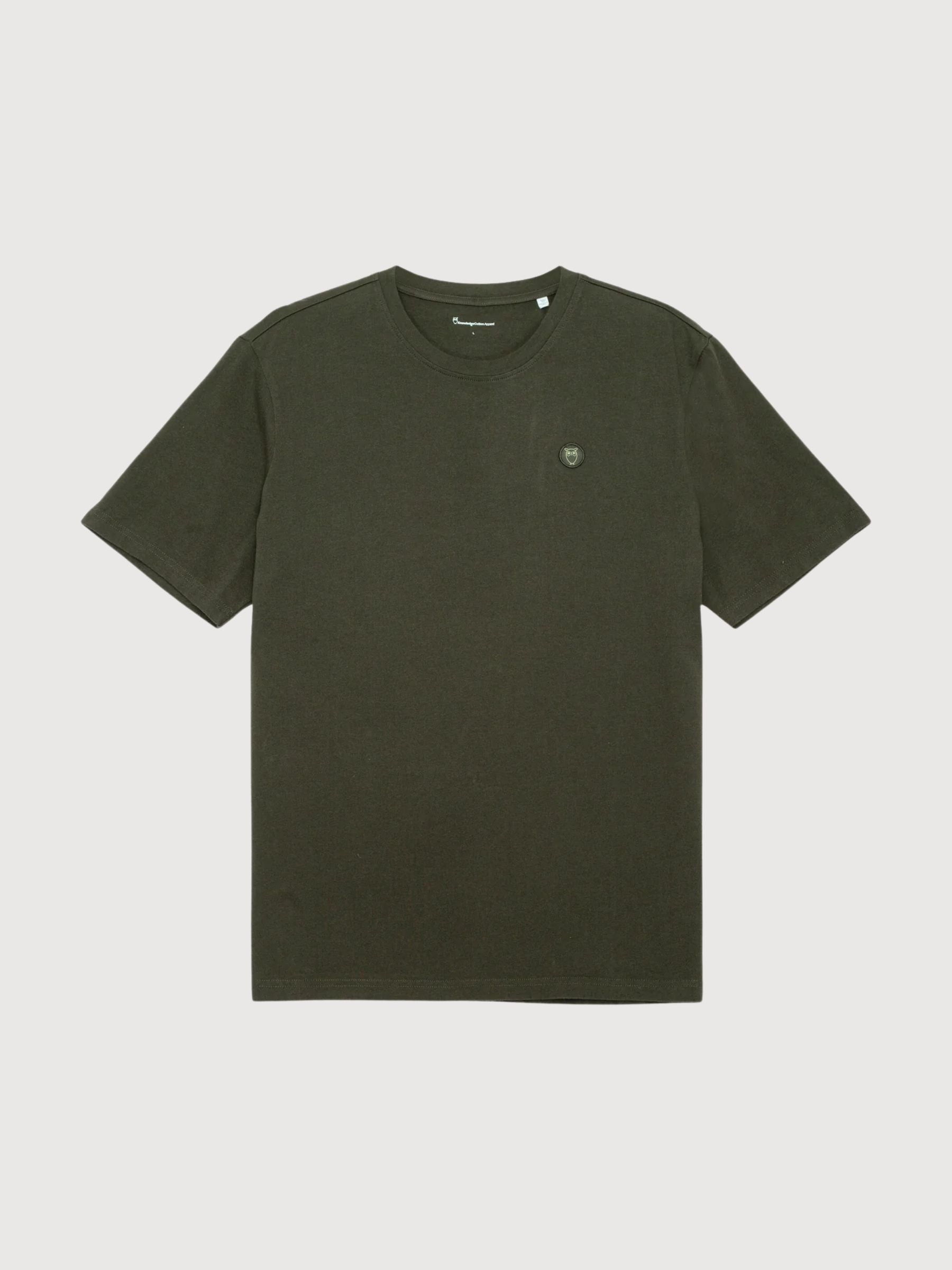 T-Shirt „Loke Green Man“ | Knowledge Cotton Apparel