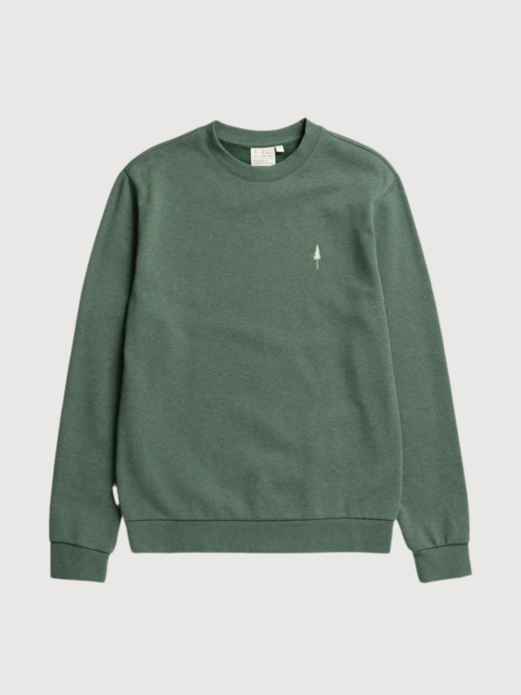 TreeSweater Pullover Unisex Oliven Bio -Baumwolle | Nikin