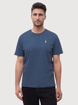 T-Shirt TreeShirt Unisex Navy Organic cotton | Nikin