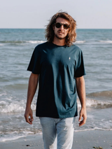 T-Shirt Treeshirt Unisex Navy Bio-Baumwolle | Nikin