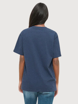 T-Shirt TreeShirt Unisex Navy Organic cotton | Nikin