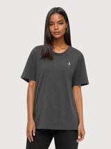 Tree T-shirt Unisex Nero Malange Cotone Organico | Nikin