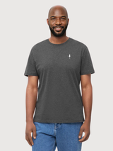 Tree T-shirt Unisex Nero Malange Cotone Organico | Nikin