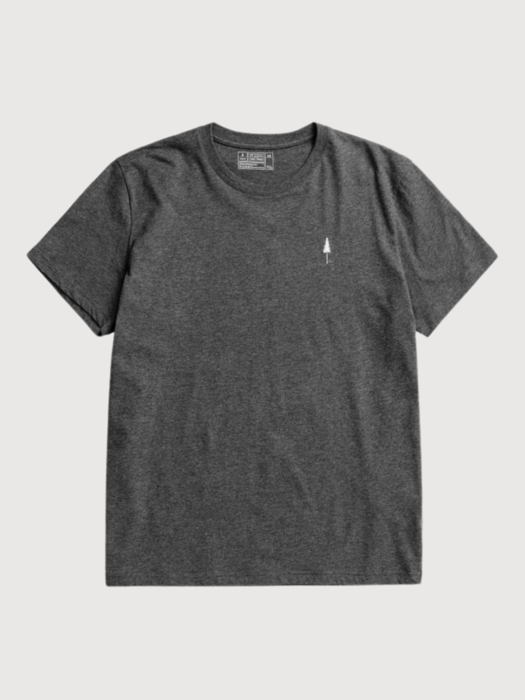 Tree T-shirt Unisex Nero Malange Cotone Organico | Nikin