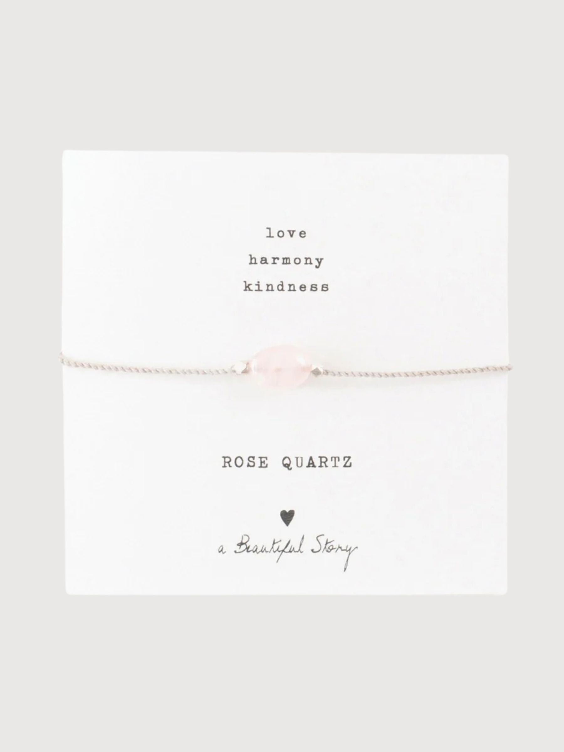 Gemstone Card Rosa Red Quartz | A Beautiful Story