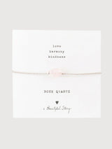 Gemstone Card Rosa Red Quartz | A Beautiful Story