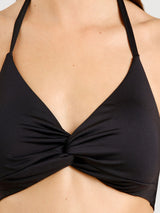 Bikini Top Gullholma Schwarz | Dedicated