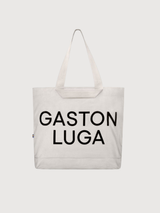 Bag Canvas Tote Cloud Cream | Gaston Luga