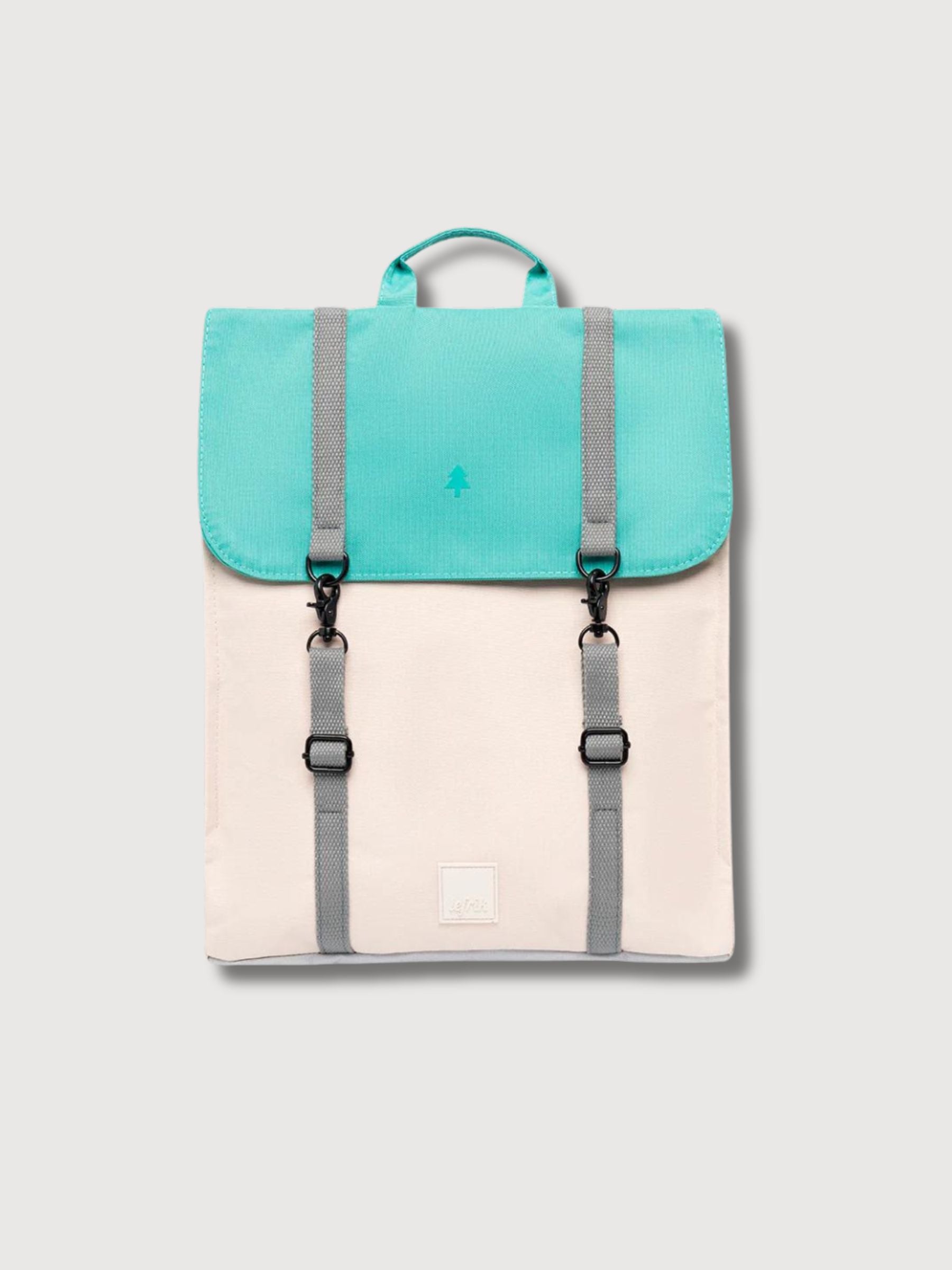 Zaino Handy Acqua Green ed Ecru | Lefrik