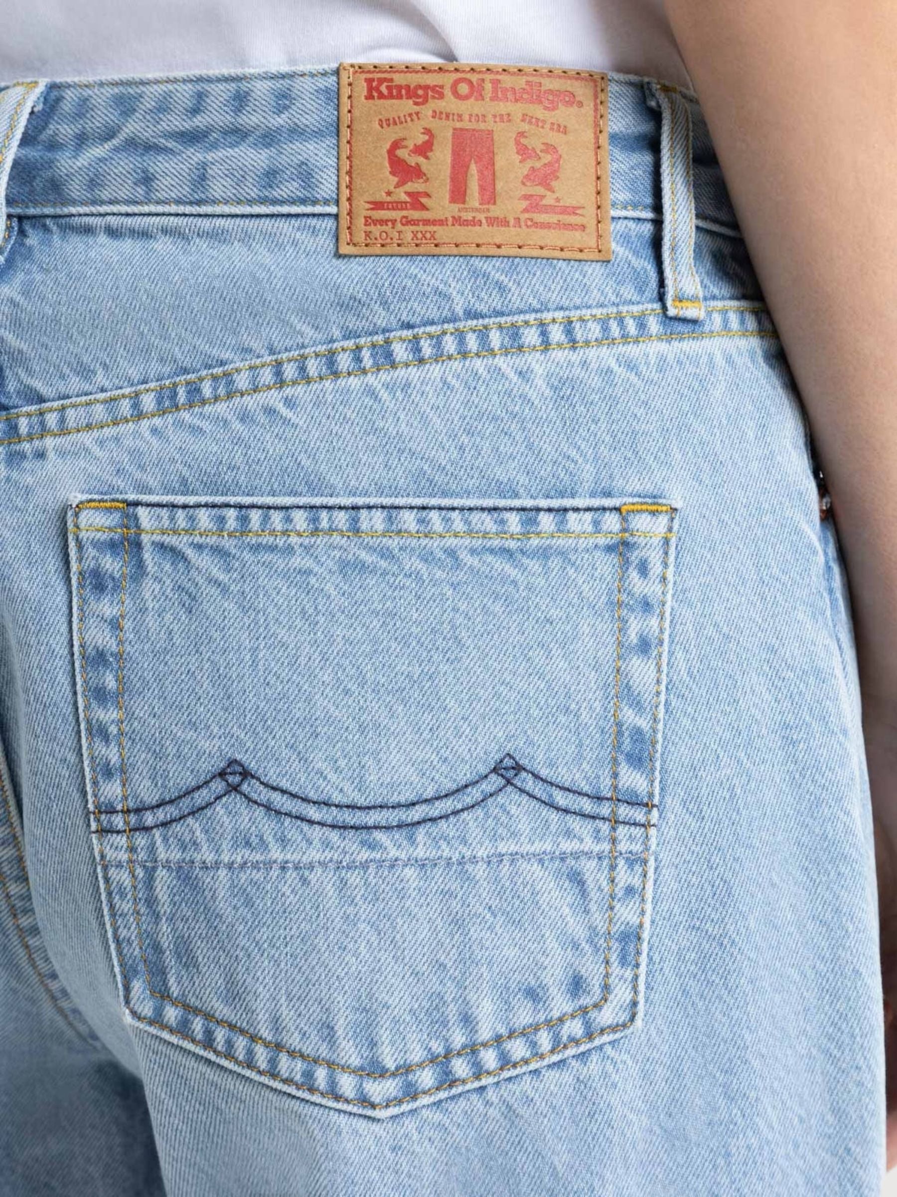Joan Blue Reef Super Light Jeans Donna | King Of Indigo