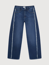 ASH Barrel Leg Minimal Stretch Fringes | Dawn