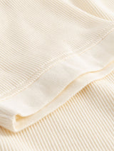 T-Shirt Nykil Waffle Offwhite Cotton | DEDICATED