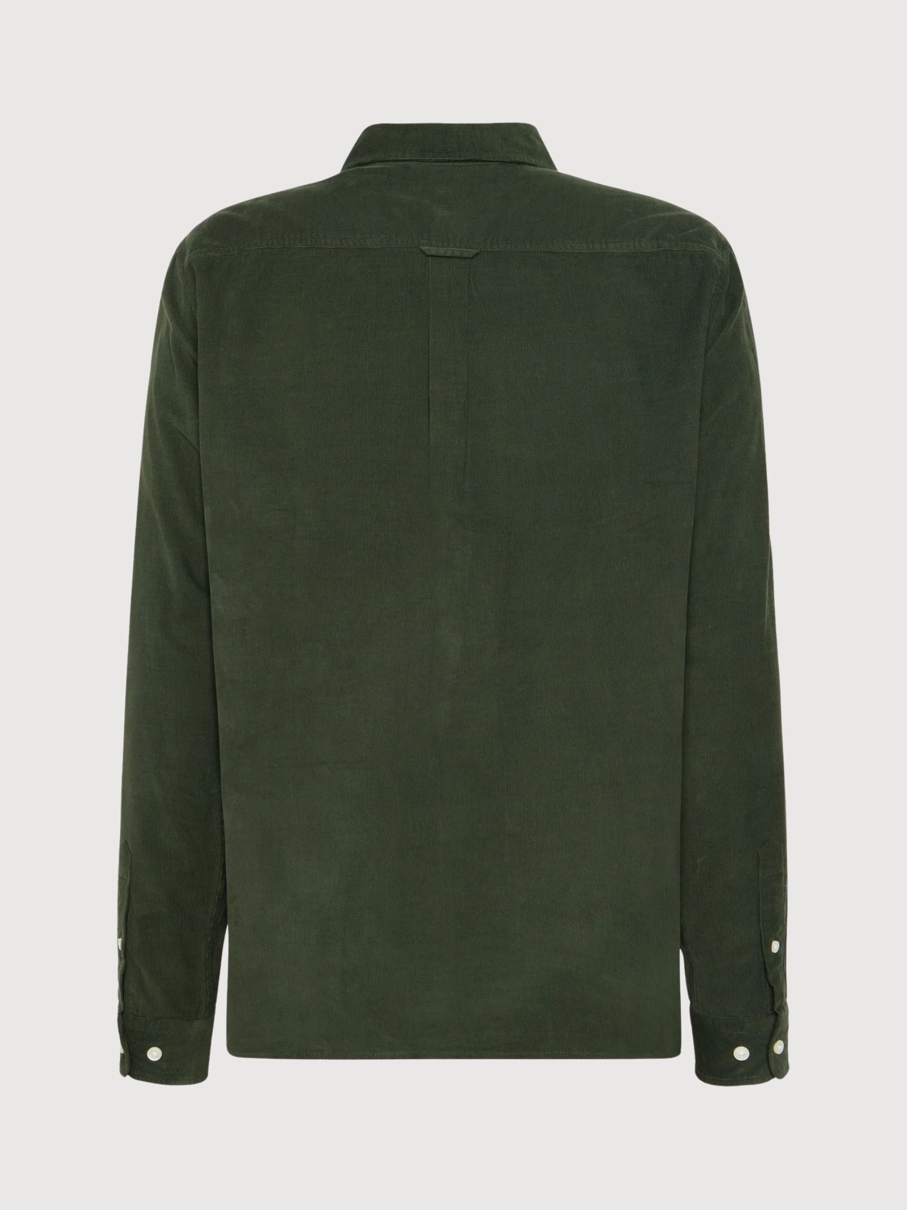 Camicia in velluto a coste di cotone biologico Forrest Night | KNOWLEDGE COTTON APPAREL