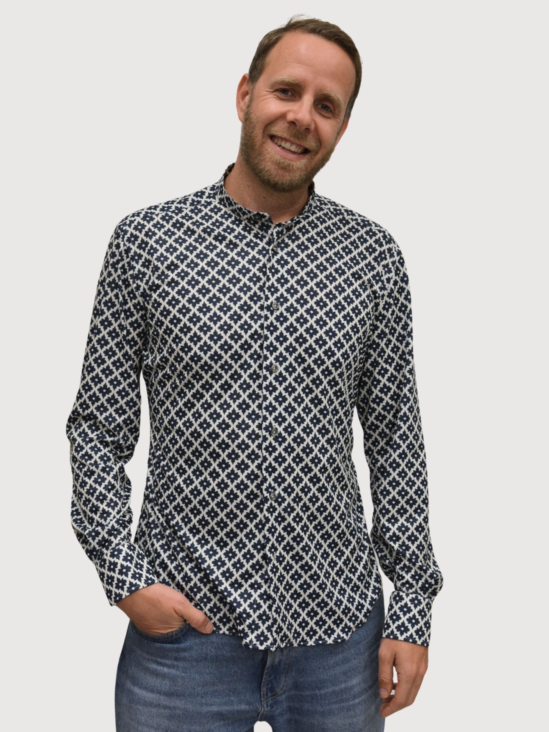 Camicia Coreana F0923 Uomo | Re-do-it