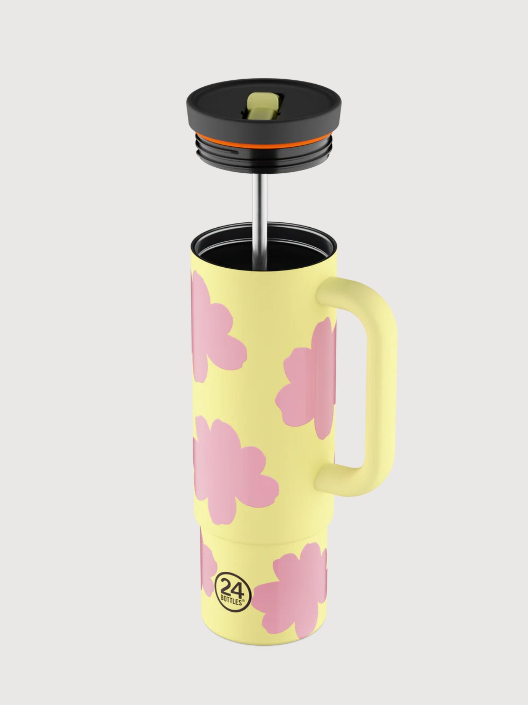 Straw Cup 800 Daydreaming Yellow | 24 Bottles