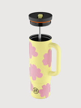 Straw Cup 800 Daydreaming Yellow | 24 Bottles