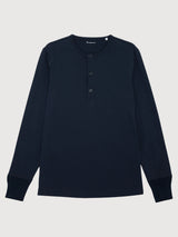 Bo Long sleeve Navy Blue Man | Knowledge Cotton Apparel