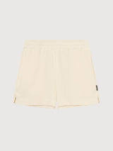 Shorts Aspudden Waffle, cremefarben, Baumwolle | DEDICATED