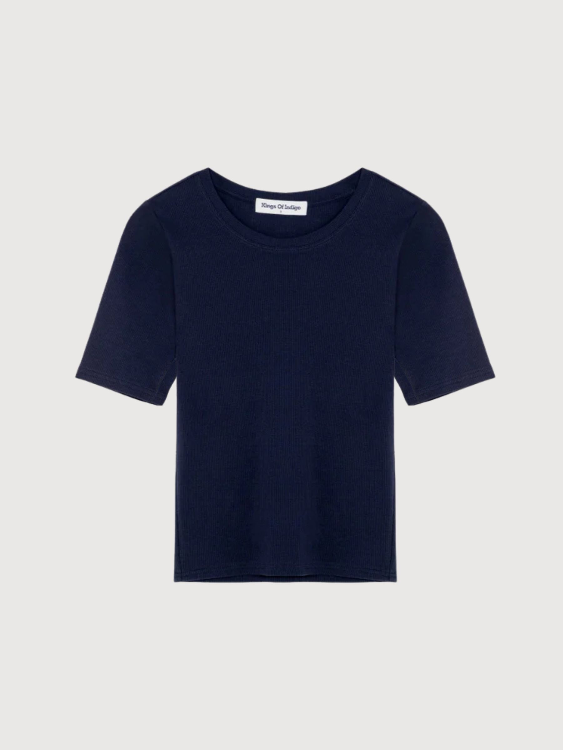 Rina T-Shirt Peacoat Damen | King Of Indigo 