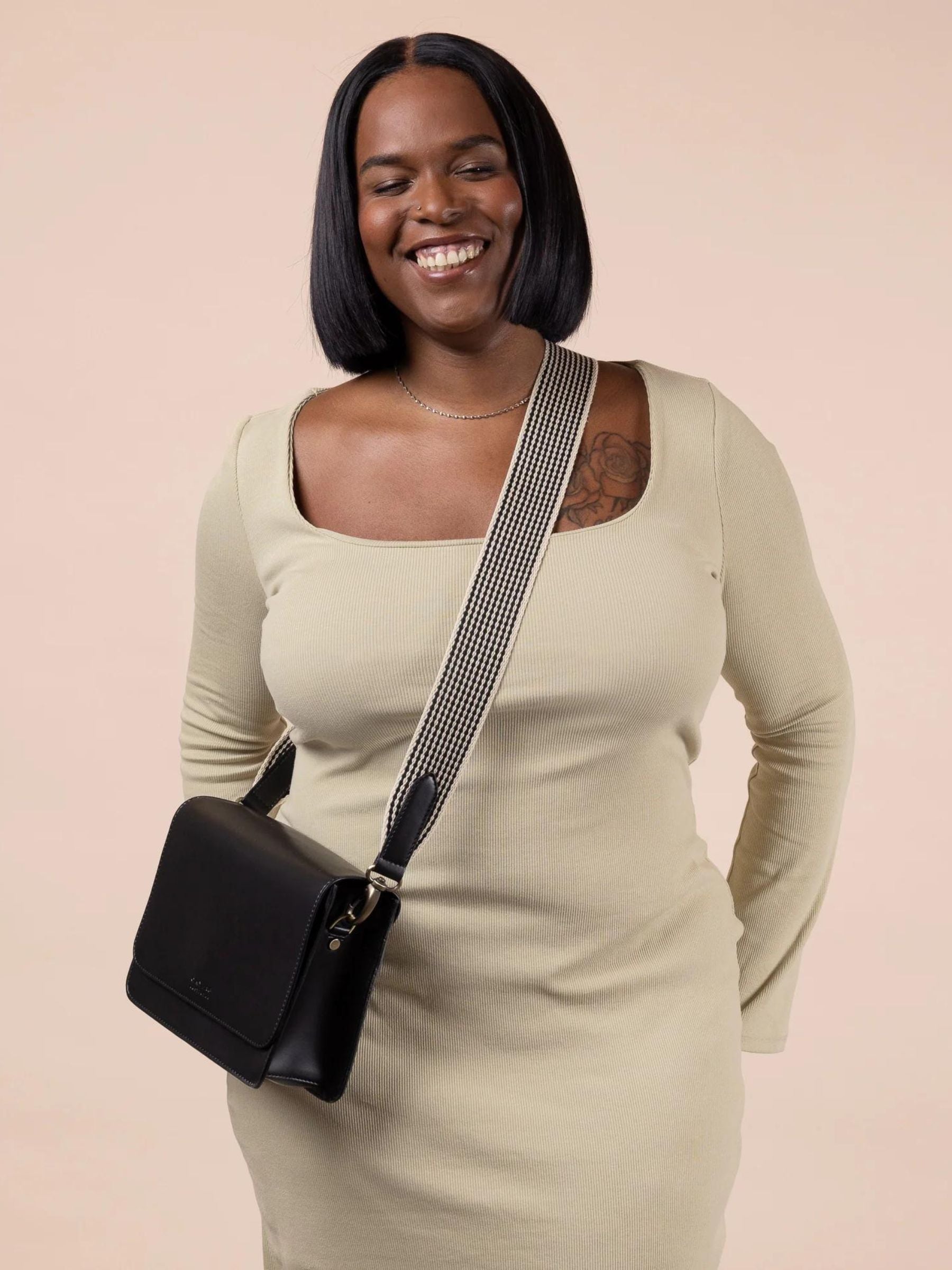 Bag Audrey Black Appleskin | O My Bag