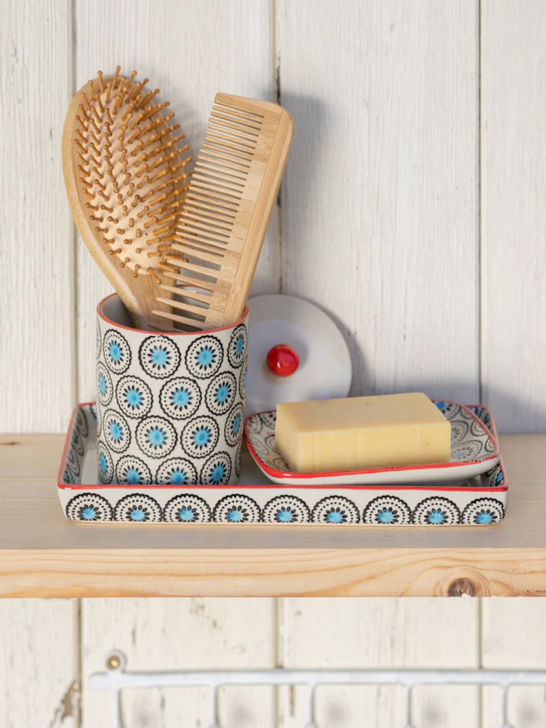 Soap Dish ETHNO blau | Tranquillo