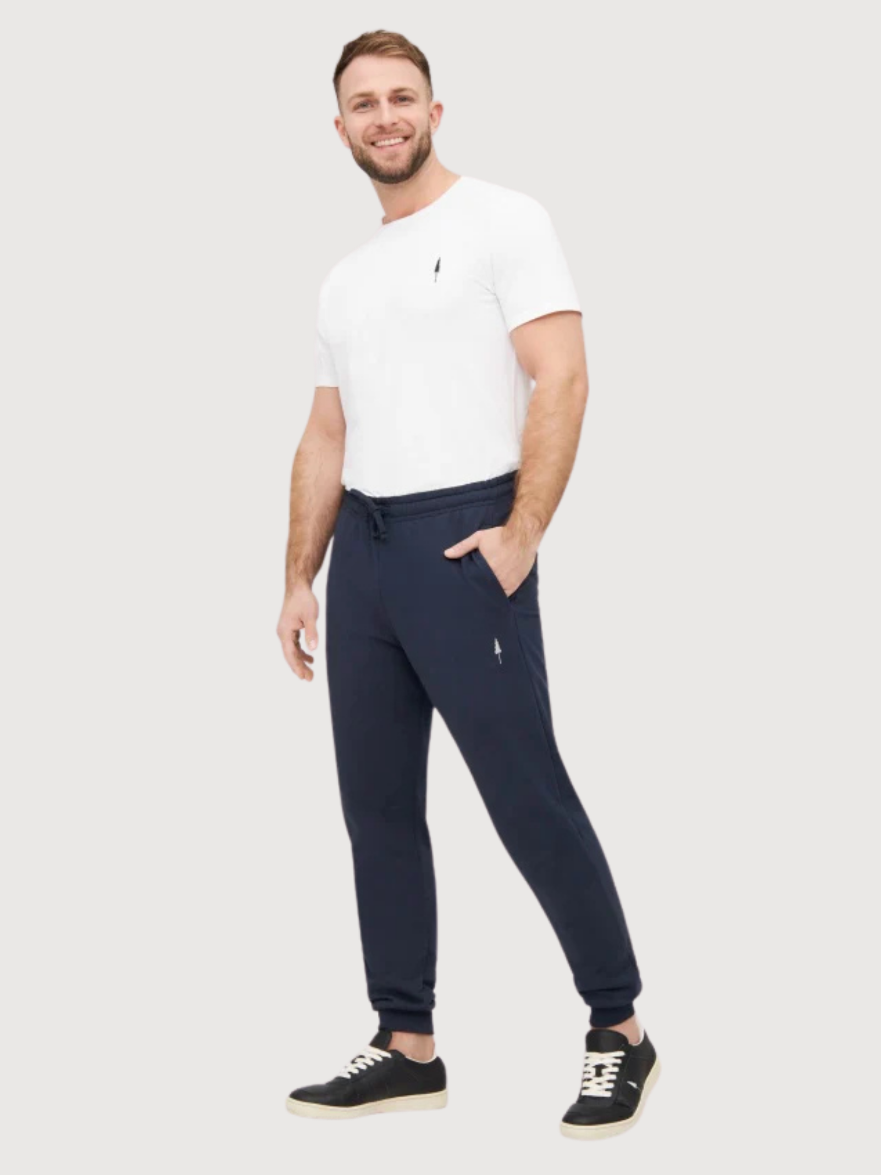 Pants TreePants Jogging Blue dark Organic cotton | Nikin
