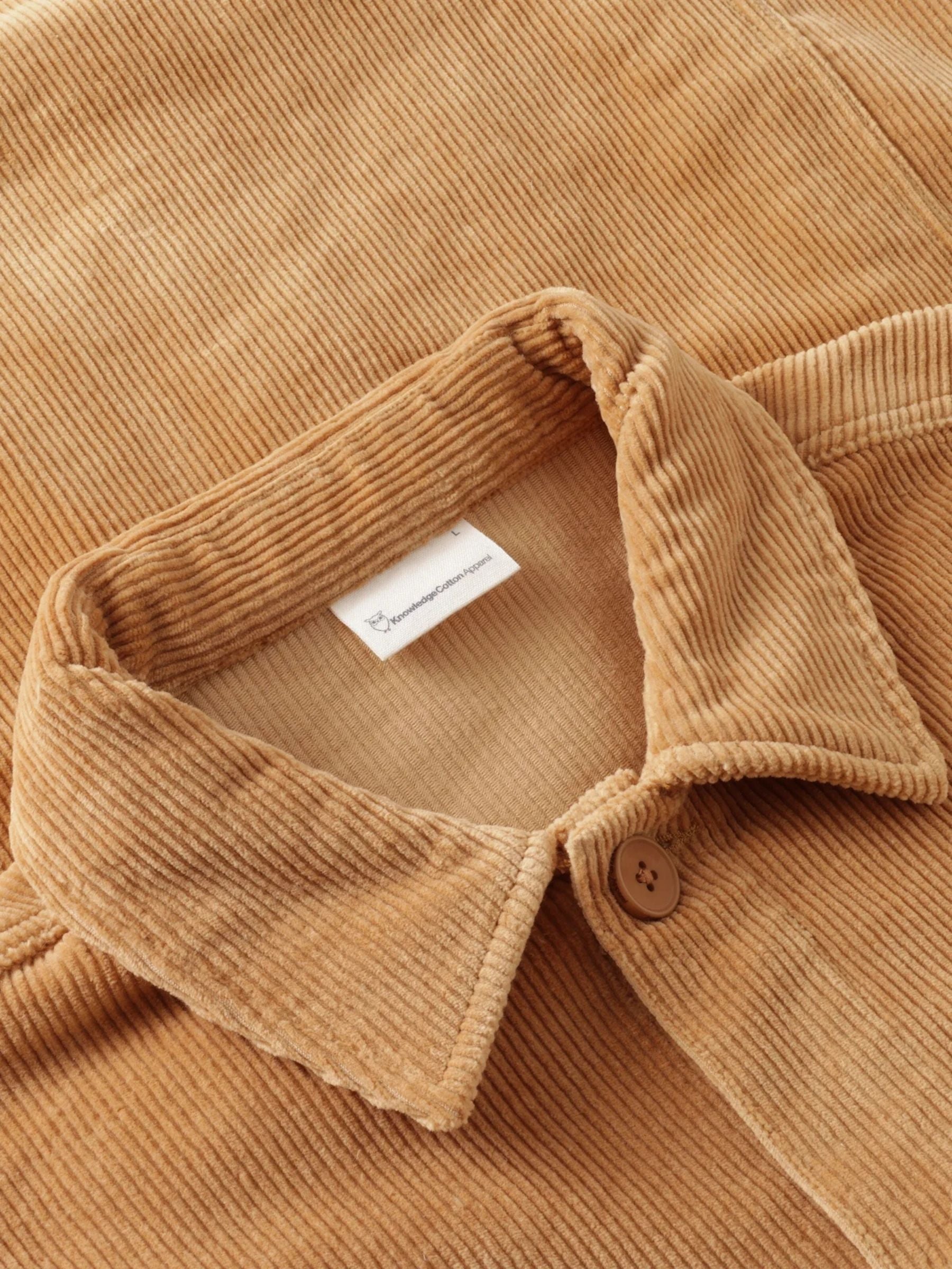 Cord-Overshirt Apfel-Zimt | KNOWLEDGE COTTON APPAREL