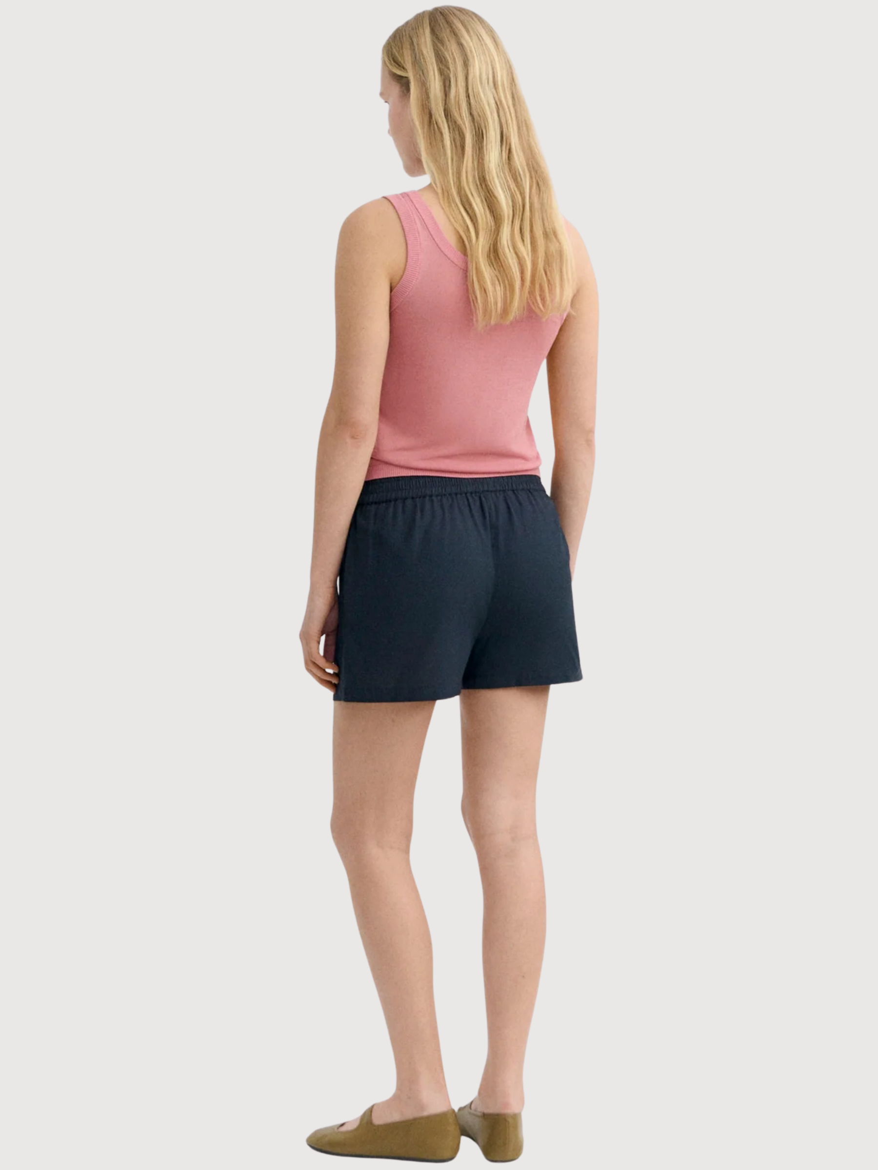 Shorts Navy Fish Patch Geraldine | Thinking Mu