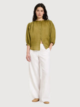 Blouse With Ruffle Cypres Woman | Lanius