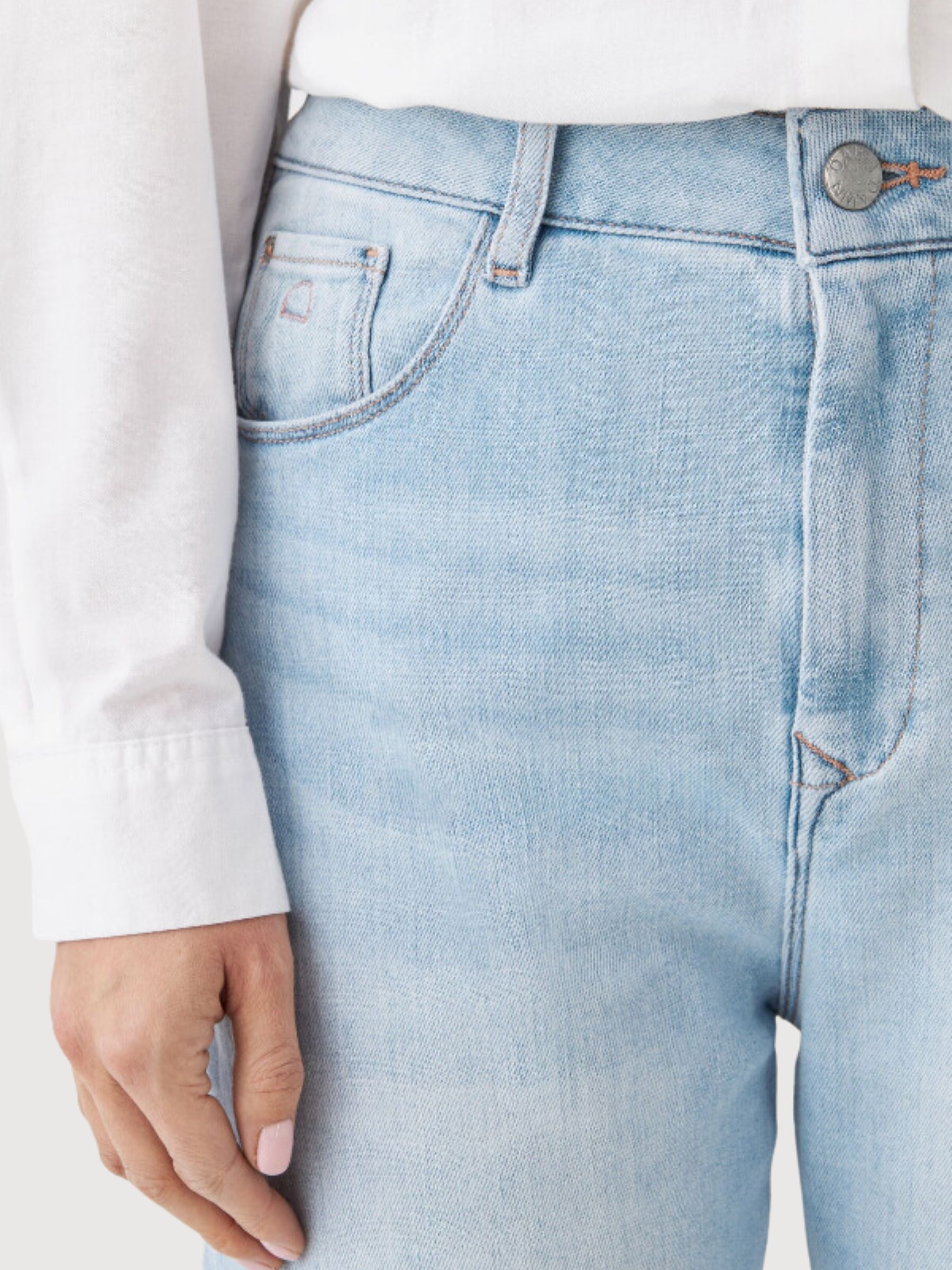Stardust Jeans Denim O-Form Hellblau | Dawn