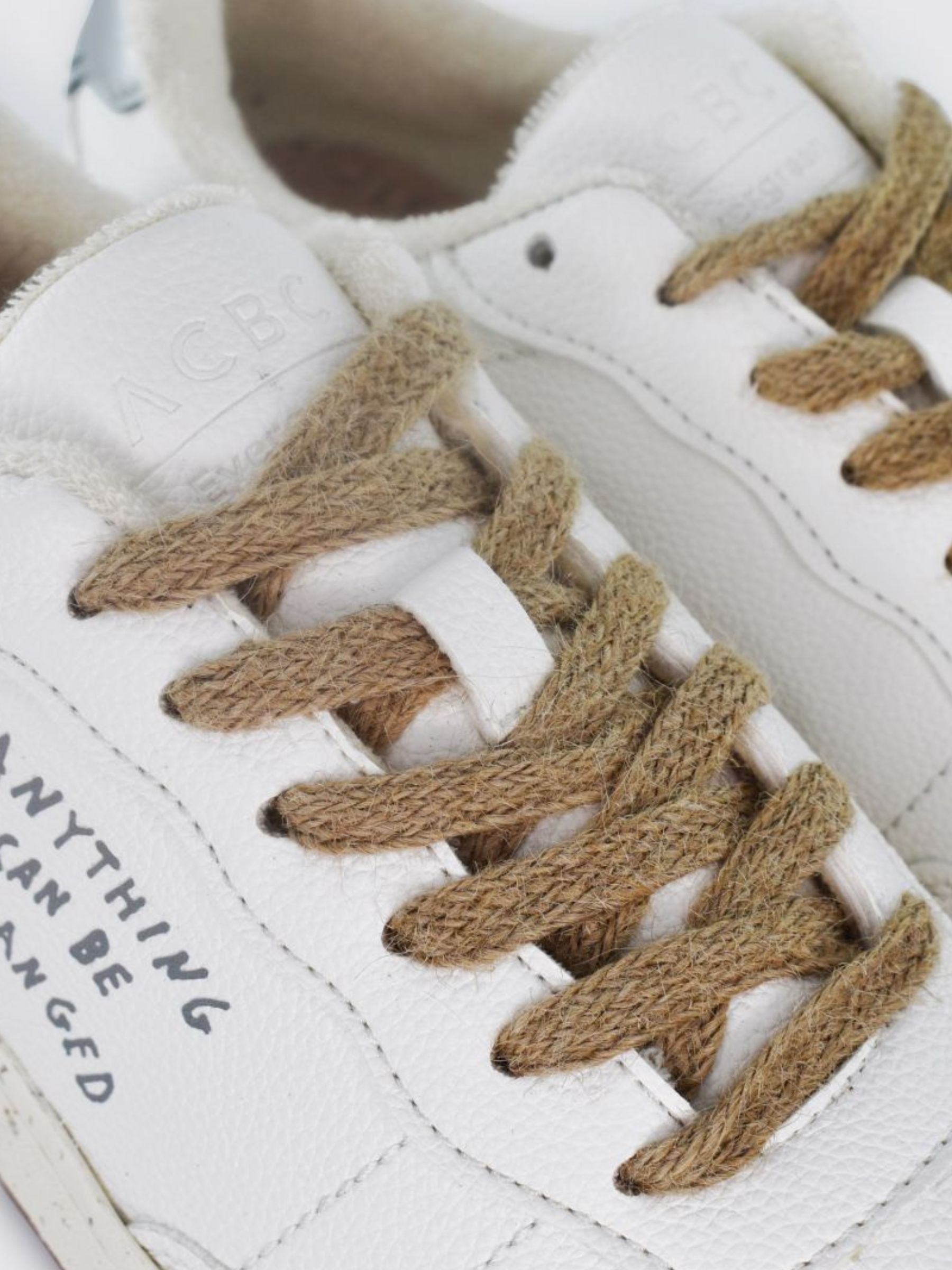 Sneaker Evergreen Weiß-Silber-Vegander | ACBC