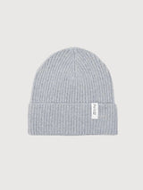 Beanie Marcello Grey in Recycled Cashmere | Rifò