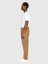 Pantaloni in cotone biologico marrone Chino Chuck | Knowledge Cotton Apparel