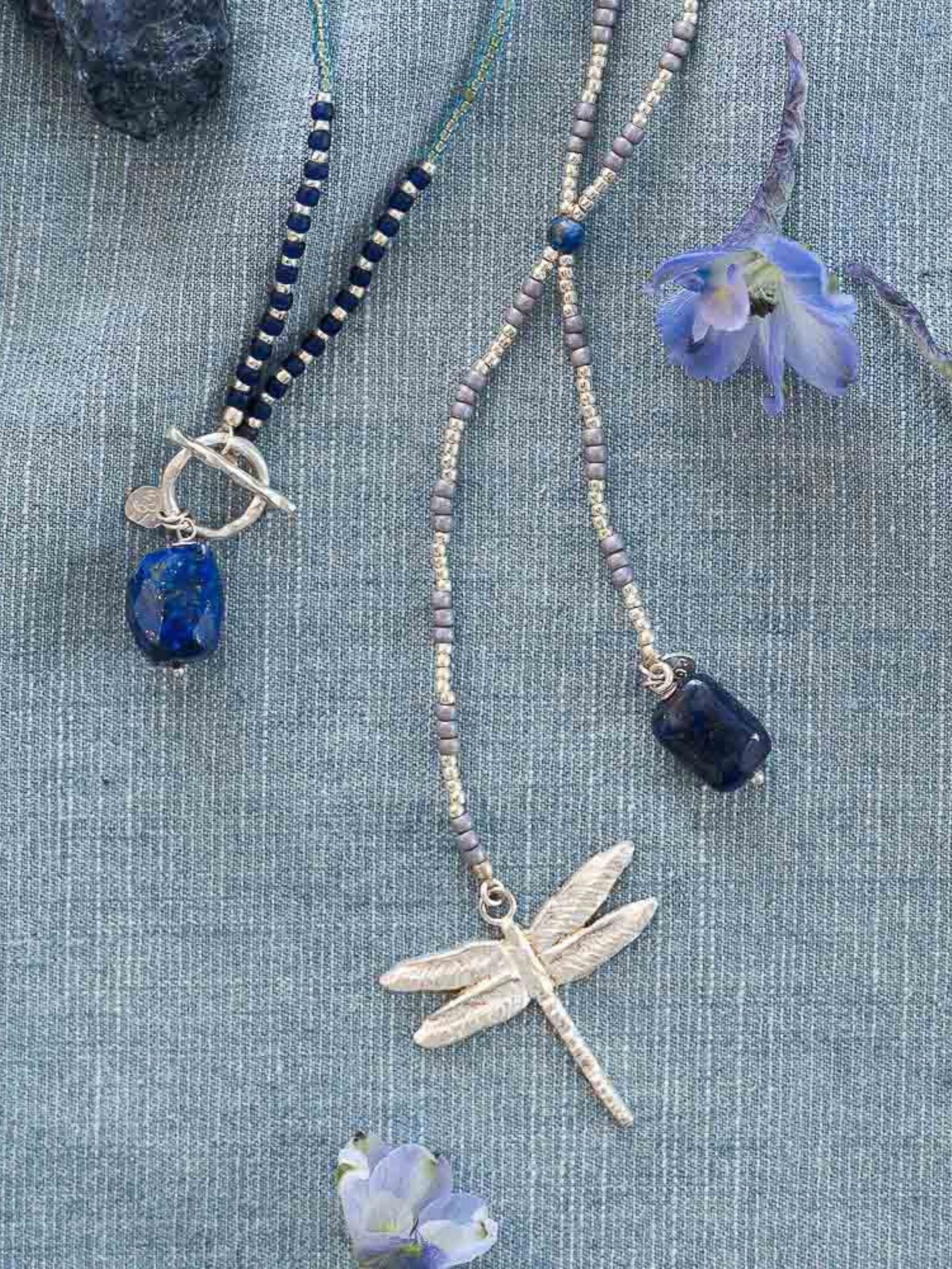 Lapislazuli Lange Halskette | A Beautiful Story