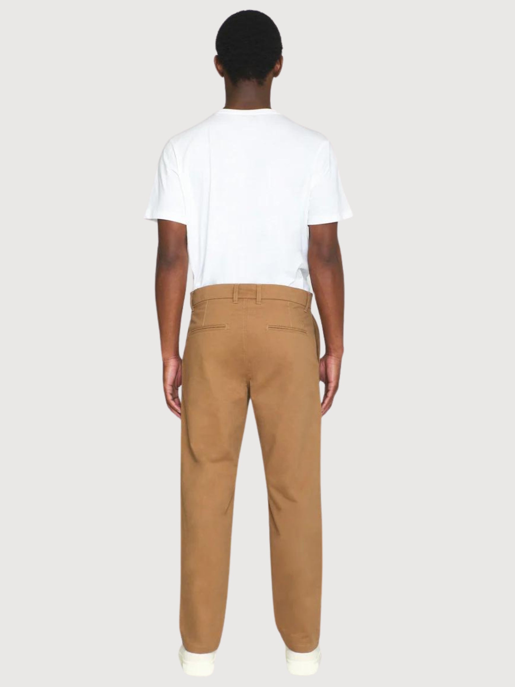 Pantaloni in cotone biologico marrone Chino Chuck | Knowledge Cotton Apparel