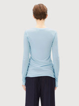 Maglia a maniche lunghe Einiaara Blue Glow | Armedangels