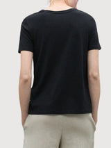 Sara T-shirt Hearts Black | Re-Bello