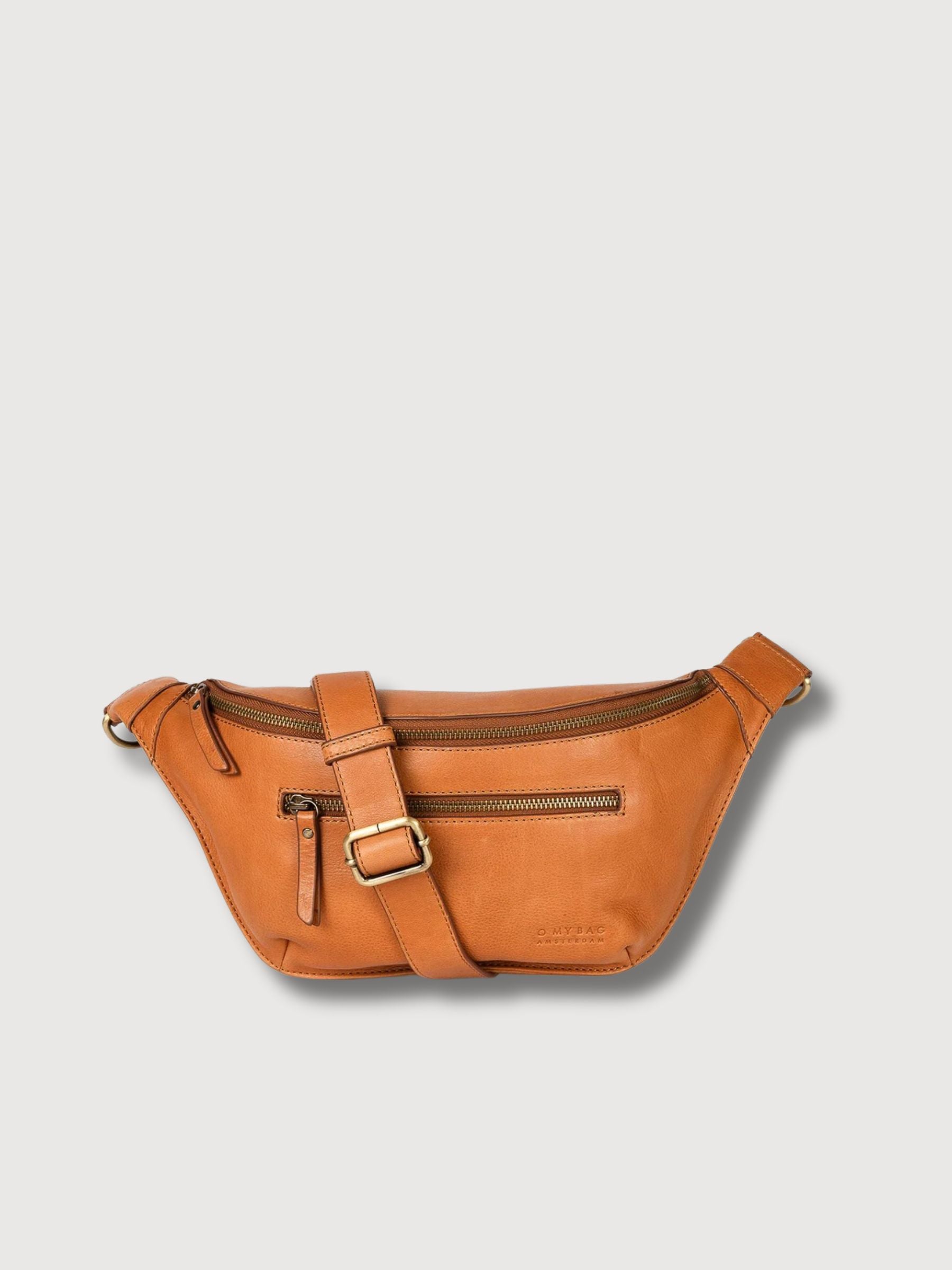 Marsupio Drew in Pelle Color Cognac | O My Bag