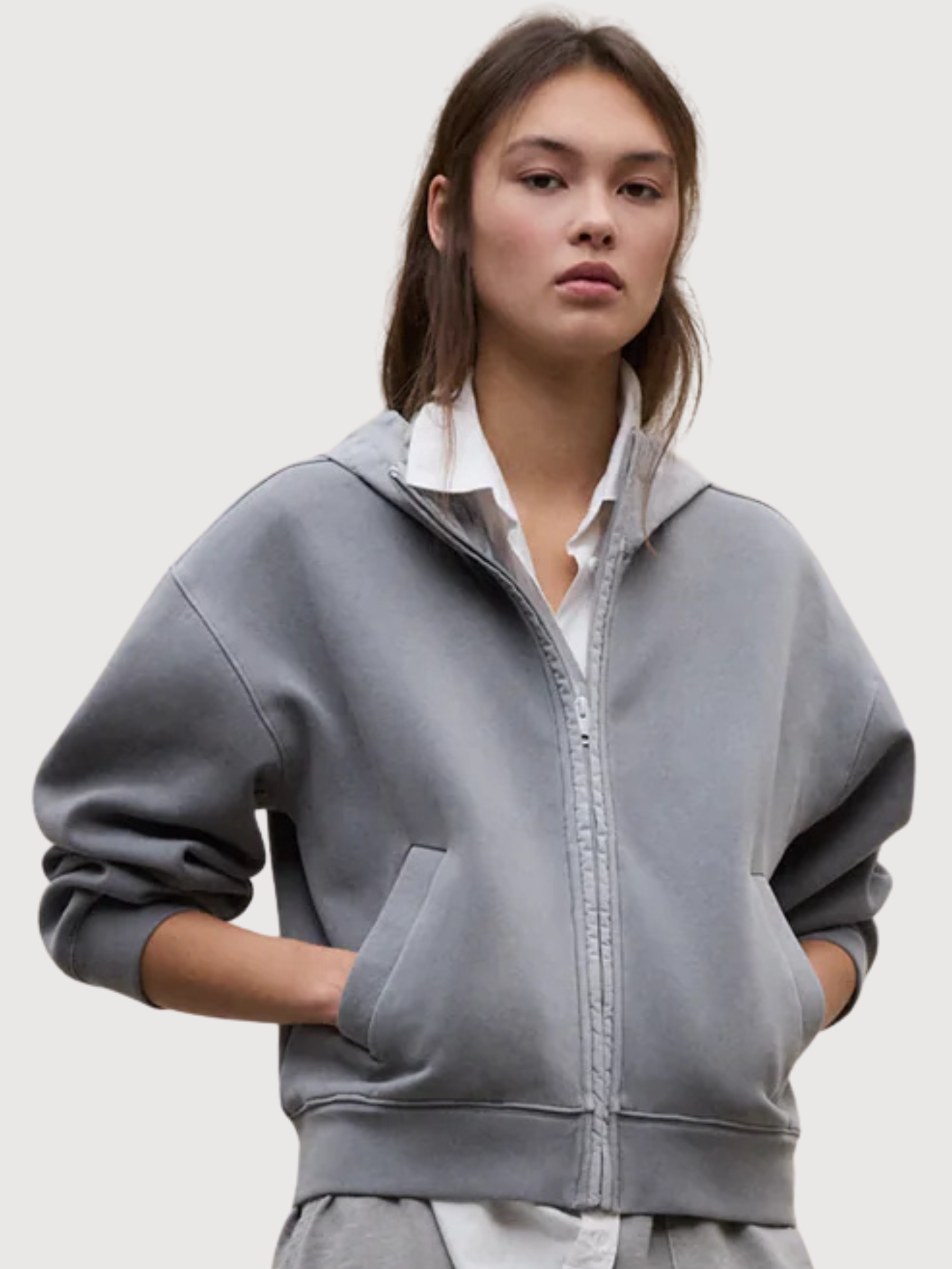 Sweatshirt Arica Damen Eisgrau | Ecoalf