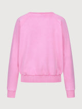 Sweatshirt Flowers Neon Pink Woman | Another Brand