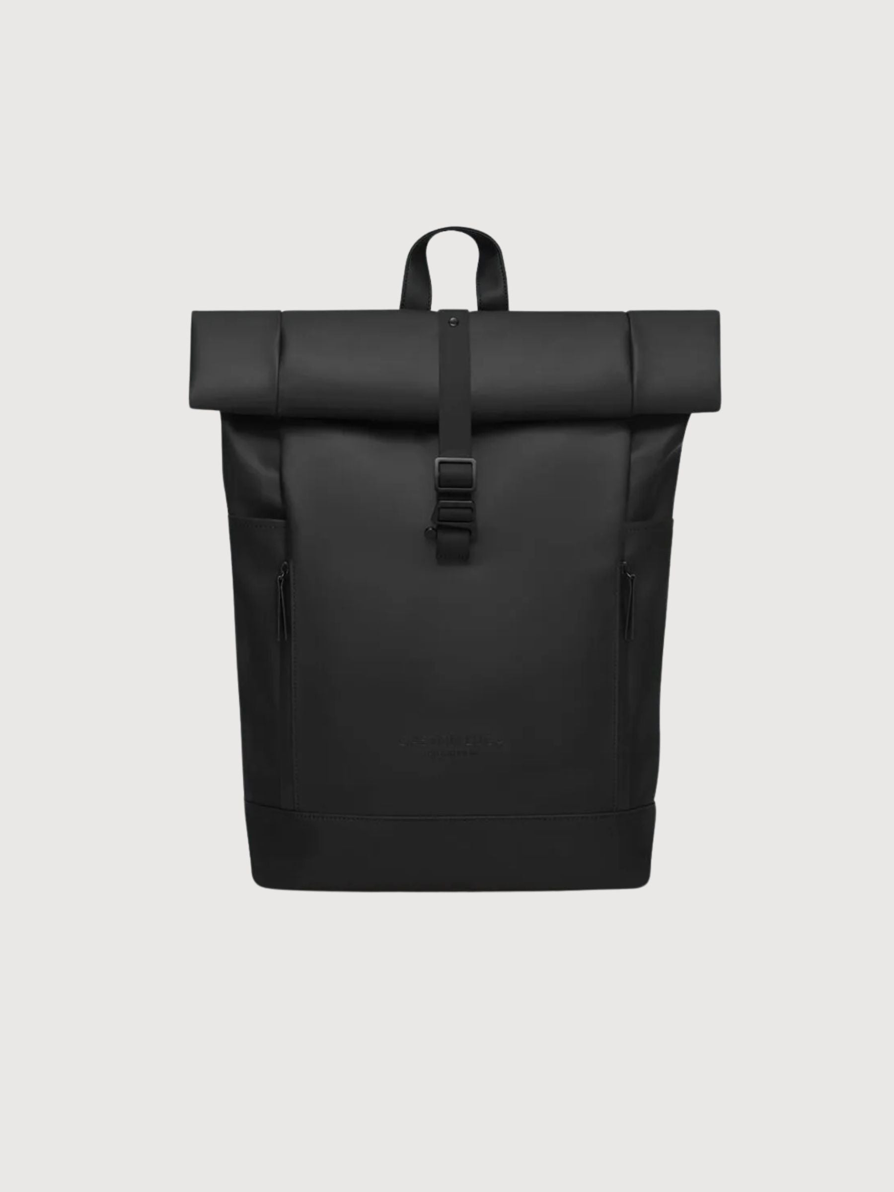 Black Waterproof Ecological Laptop Backpack 16” | Gaston Luga