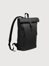 Black Waterproof Ecological Laptop Backpack 16” | Gaston Luga