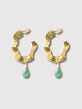 Earrings Ambitious Green | A Beautiful Story