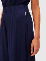 Cropped Jersey Pant Tinted Navy | Armedangels