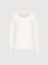 Longsleeve White Woman Cotton | Lanius